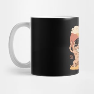 Meowster Surfer Mug